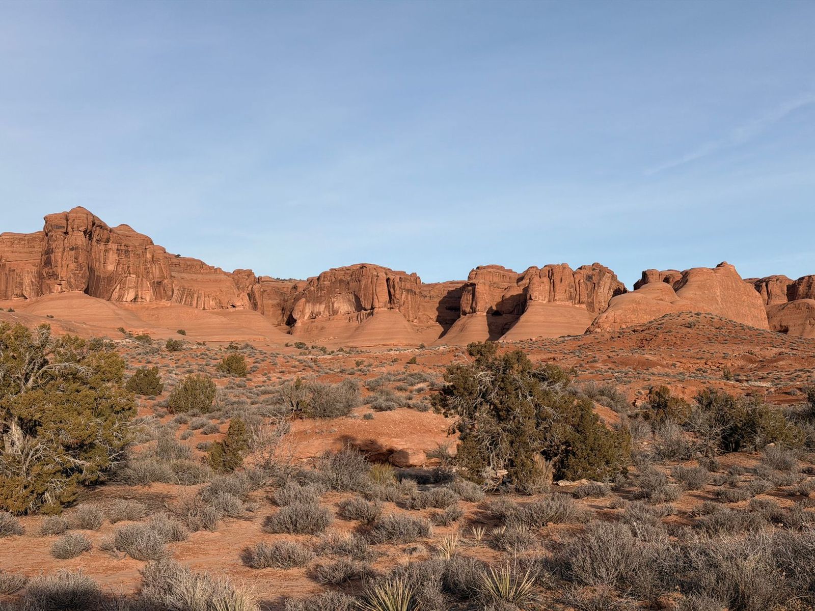 Utah red rock arches desert landscape