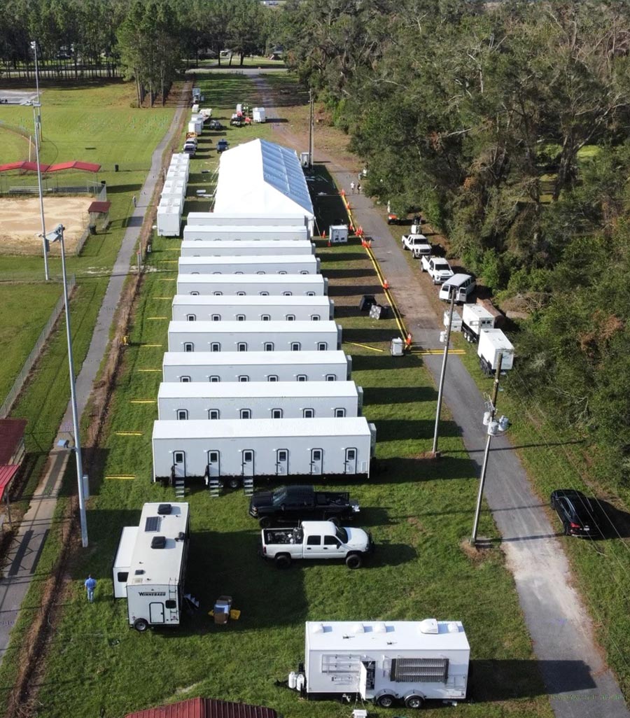 bunkhousetrailers.com sleeper trailer and bunkhouse trailer rentals